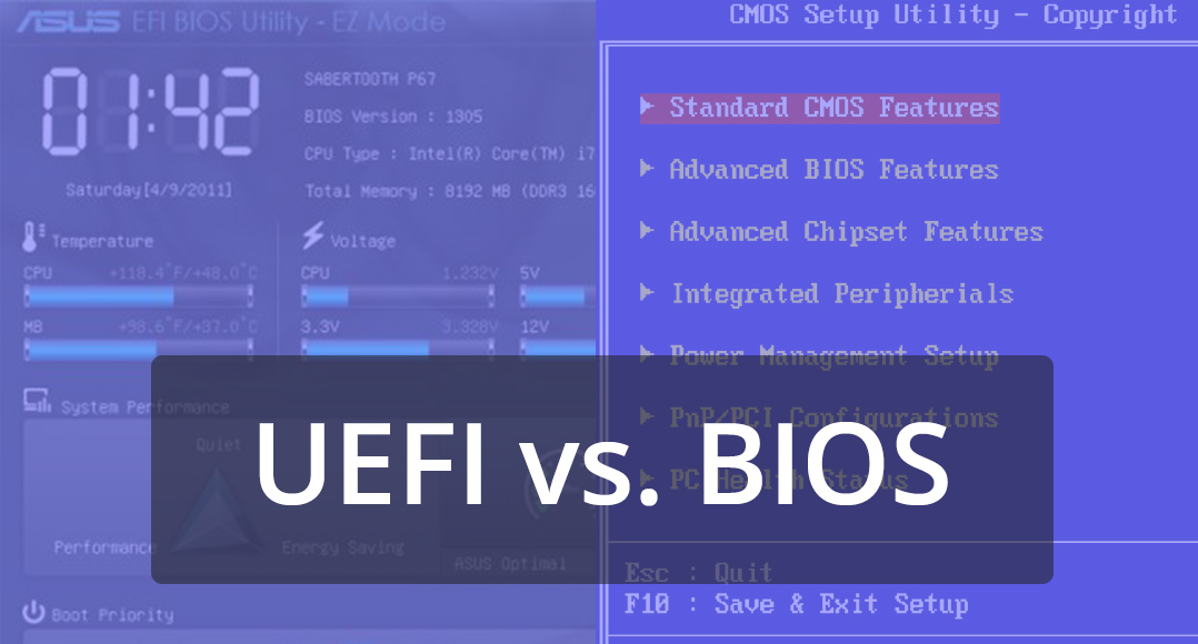 Uefi Vs Bios Comparison And Differences