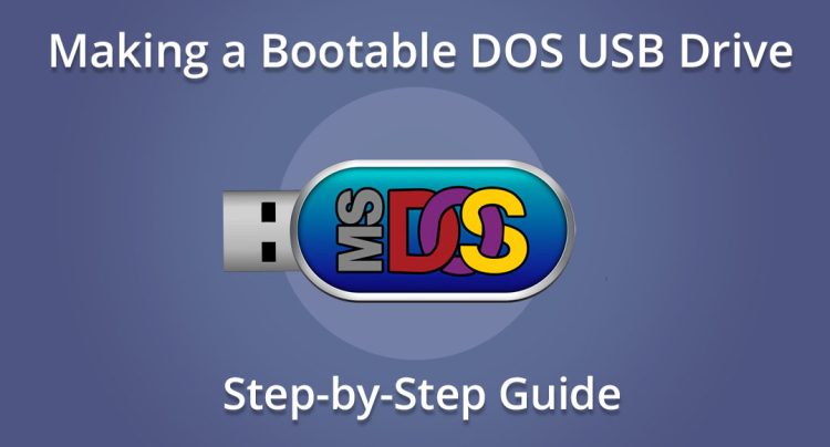 Bootable DOS USB creating Step-by-Step Guide