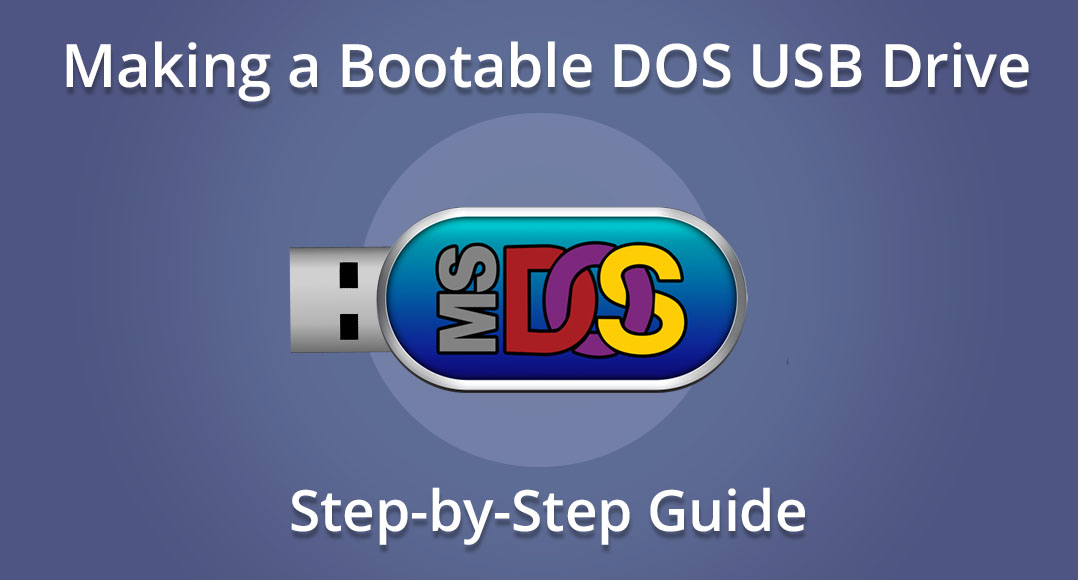 Creating a Bootable DOS USB Drive - WinUSB