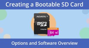 how to create bootable sd card