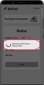 detect usb device