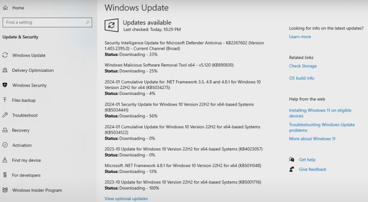 Windows Update To Install Drivers