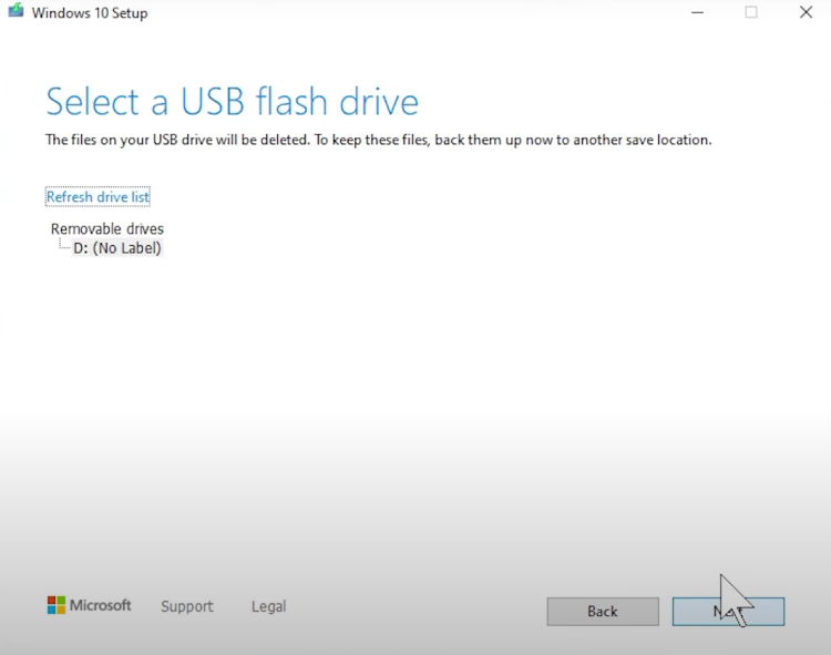 Creating Bootable Flash Drive