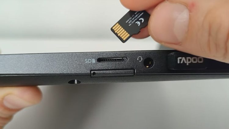 Connecting the Micro SD Card