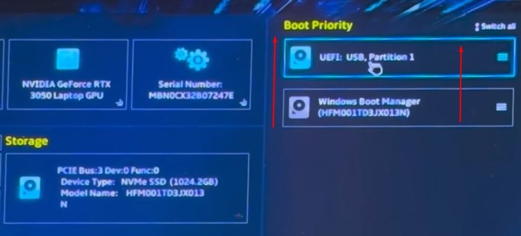 Boot Priority