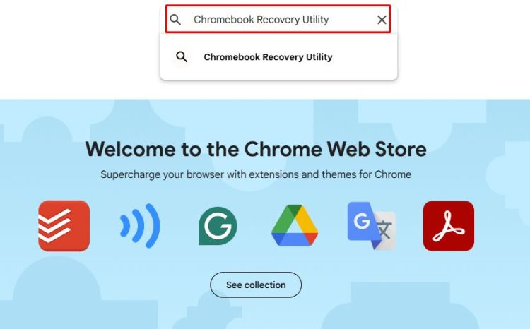 Chromebook Recovery Utility