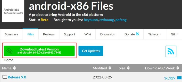 Android-x86 download