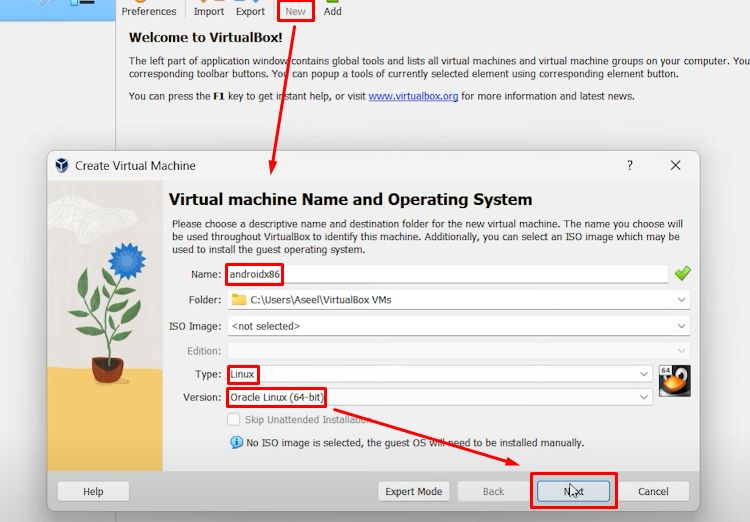 Create a New Virtual Machine